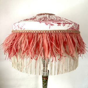 TIFFANY DORIS LAMPSHADE - Pink Toile