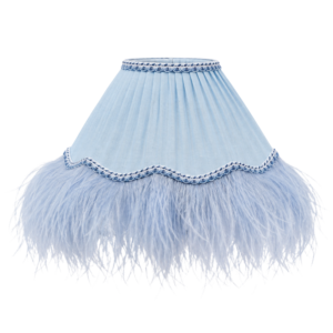 Sky Blue Linen Hetty Feather