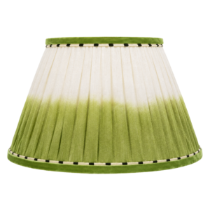Green Ombre with Polka Dot